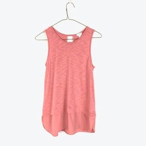 J. Crew S/L Scoop Neck Drapey Tank Top
